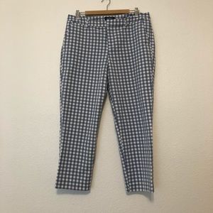 BLUE & WHITE Gingham OLD NAVY Harper Pant